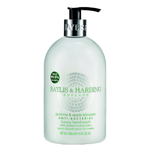Baylis & Harding Antibakteriální tekuté mýdlo na ruce Jasmín a jablečný květ 500 ml
