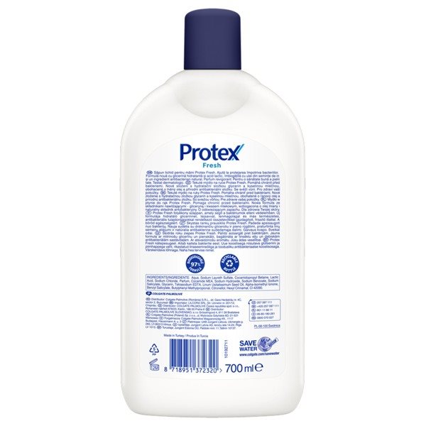 Protex Fresh tekuté mýdlo s přírodní antibakteriální složkou 700 ml