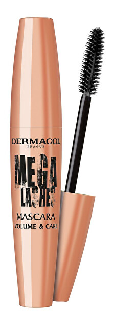 Dermacol Řasenka Mega Lashes Volume & Care (Mascara) 11,5 ml