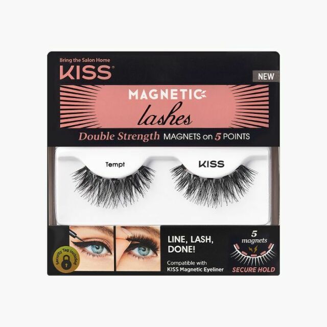 Kiss Magnetické řasy (Magnetic Lashes Double Strength) 02 Tempt