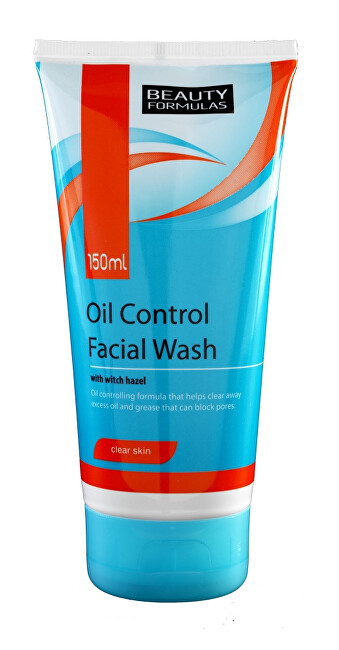 Beauty Formulas Čisticí gel pro mastnou pleť (Oil Control Facial Wash) 150 ml