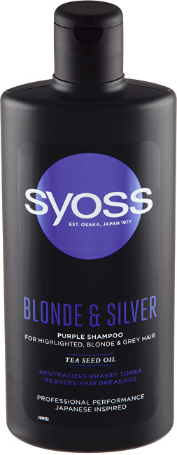 Syoss Šampon pro blond a šedivé vlasy Blond & Silver 440 ml