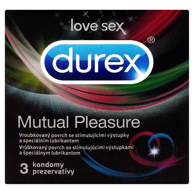 Fotografie Durex Kondomy Mutual Pleasure 3 ks Durex A46:171328