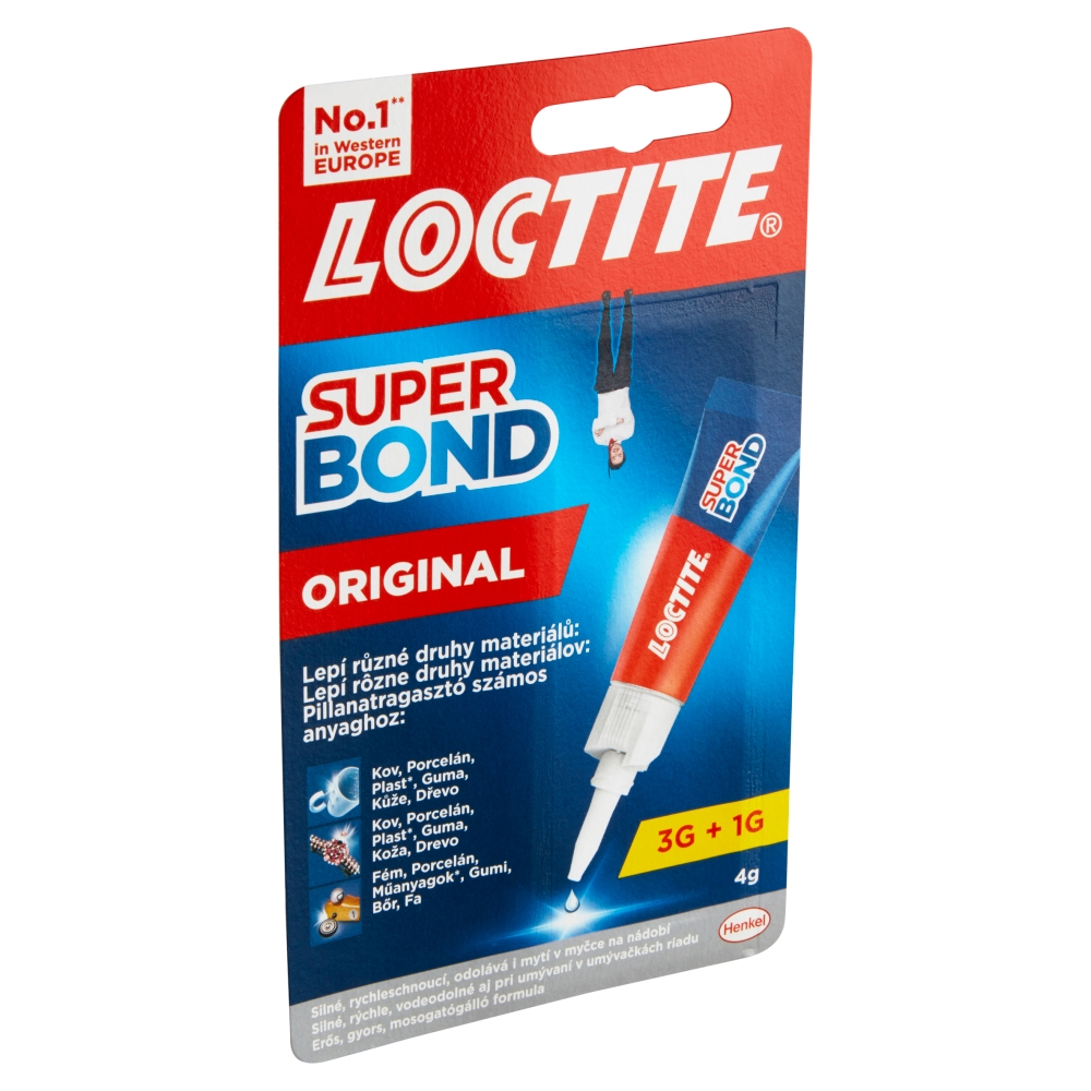 Loctite Super Bond Original vteřinové lepidlo 4 g