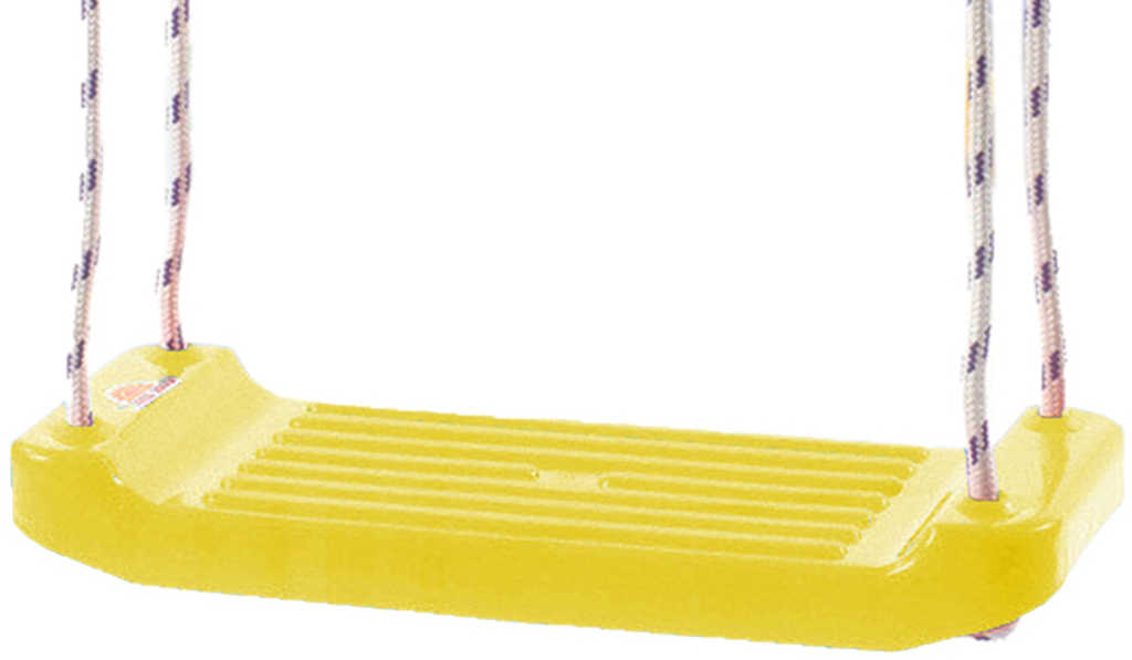MAD Houpačka žlutá závěsná 43x17cm plastové prkénko