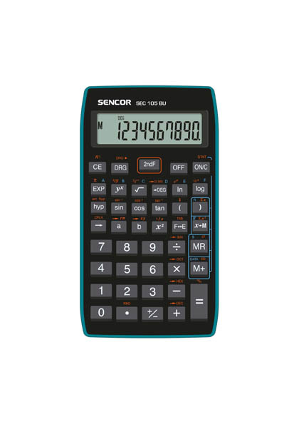 Sencor SEC 105 BU školní kalkulačka displej 10 míst