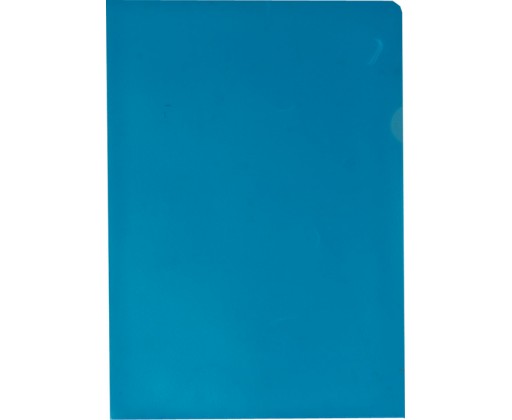 E-shop Zakládací obal A4 barevný - tvar L / modrá / 100 ks