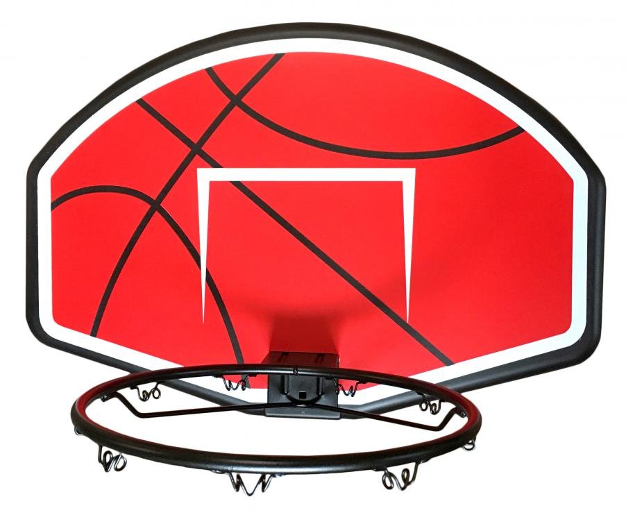 Panel na basket Sedco koš + síťka 80*58cm