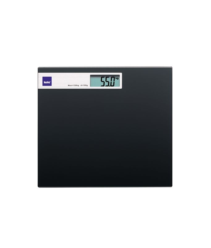 Váha osobní digitální skleněná černá do 150kg GRAPHITO KELA KL-21298