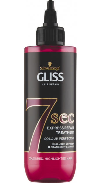 Expresní regenerační kúra pro barvené vlasy 7 sec Colour Perfector (Express Repair Treatment) 200 ml