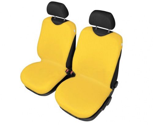 Autopotahy Tričko BAVLA na přední sedadla - žluté SIXTOL