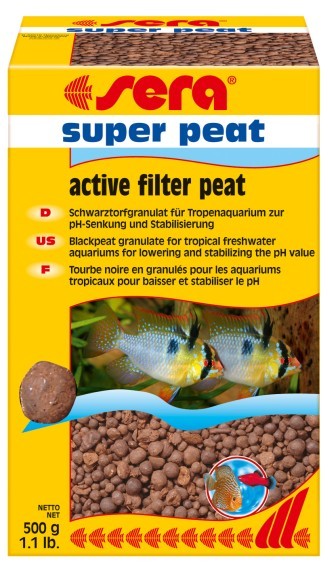 Sera rašelinový granulát Super Peat 500g