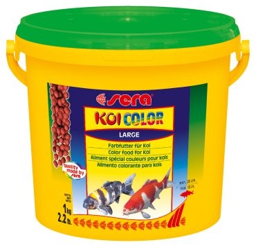 Sera doplňkové krmivo pro Koi - podpora vybarvení ryb Koi Color Large 3000ml