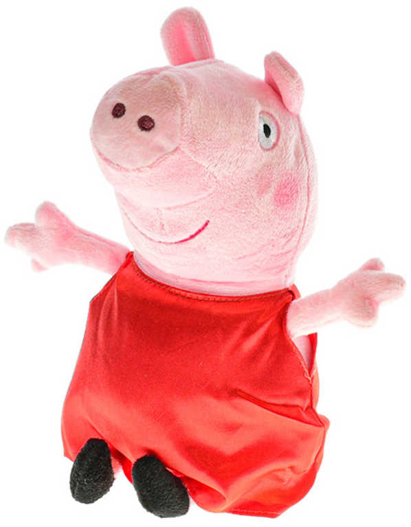 PLYŠ Prasátko Peppa Pig (Pepina) 31cm červená *PLYŠOVÉ HRAČKY*