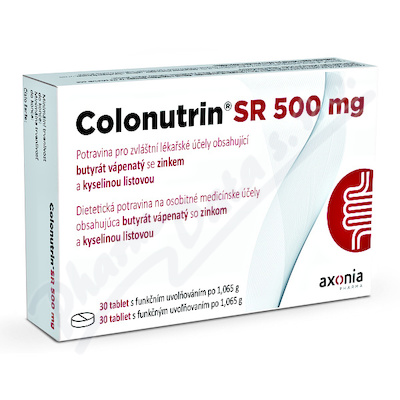 Fotografie Colonutrin SR 500 mg 30 tablet