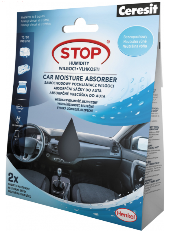 Ceresit STOP VLHKOSTI absorpční sáčky do auta 2 x 50 g