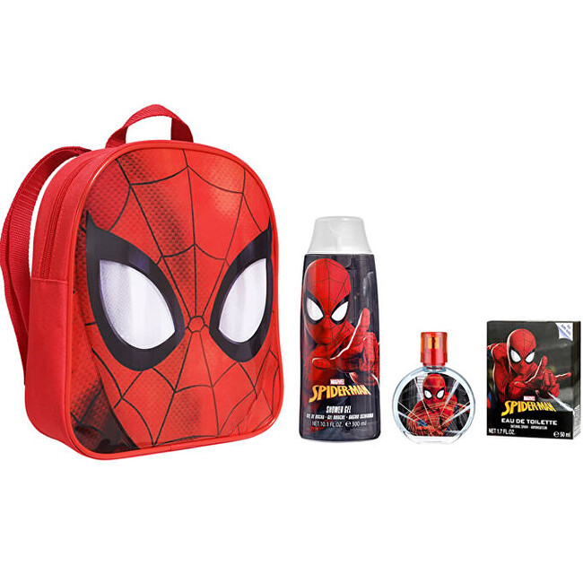 Spiderman - EDT 50 ml + sprchový gel 300 + batoh