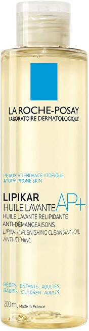 Zvláčňující sprchový a koupelový olej pro citlivou pokožku Lipikar Huile Lavante AP+ (Lipid-Replenis