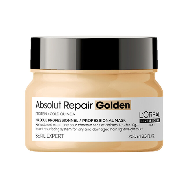 Regenerační maska pro poškozené jemné vlasy Serie Expert Absolut Repair Gold Quinoa + Protein (Golden Masque) 250 ml