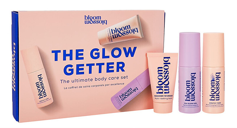 Bloom & Blossom Dárková sada pro zářivou pokožku The Glow Getter 3 ks