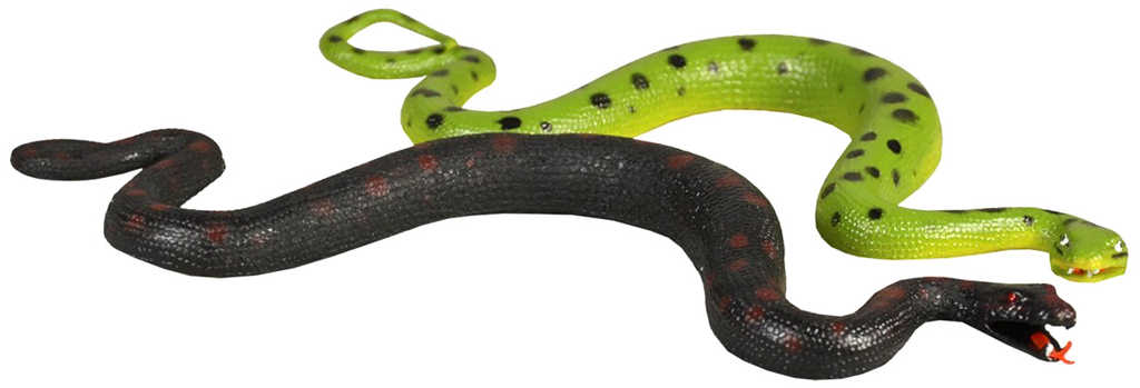 Had gumové zvířátko 50cm 2 druhy v sáčku