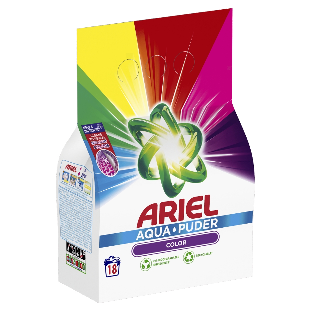 Ariel Prací prášek na barevné prádlo, 18 praní 1,17 kg