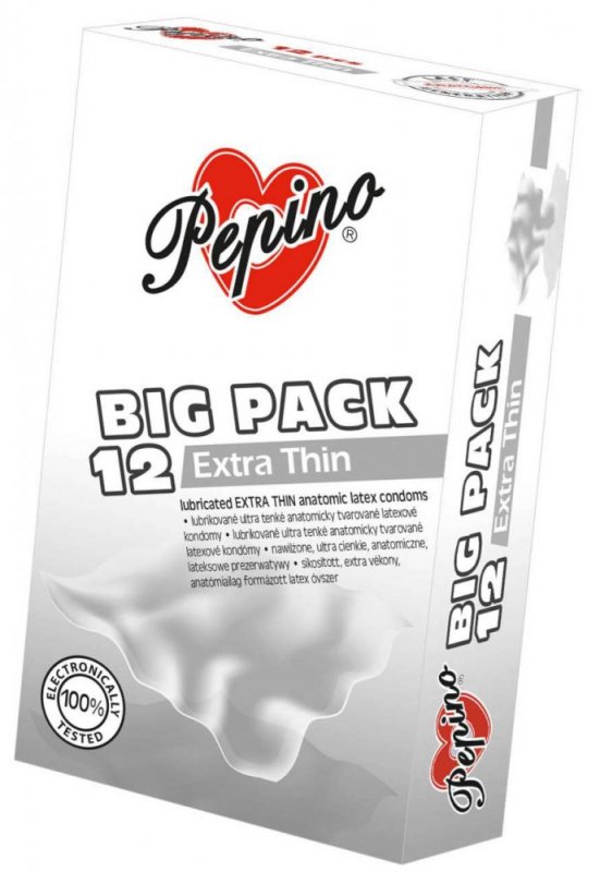 PEPINO Kondomy Extra Thin 12 ks