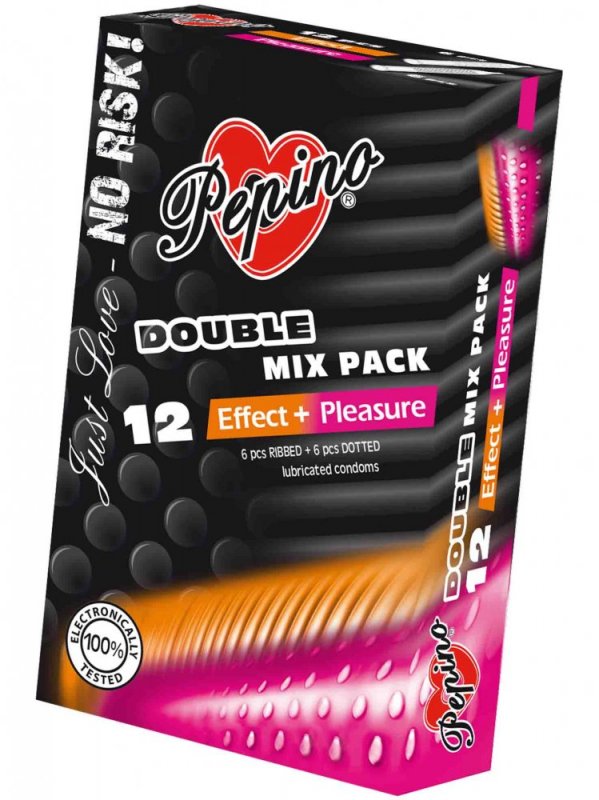PEPINO Kondomy Double Mix 12 ks