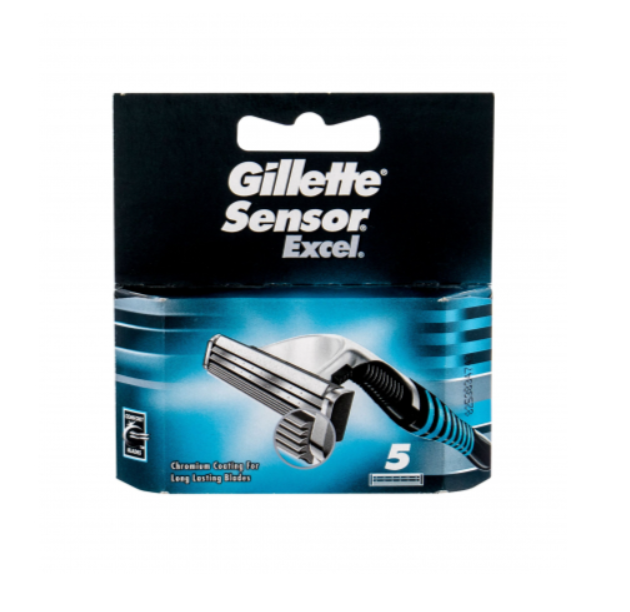 Gillette Sensor Excel náhradní hlavice 5 ks