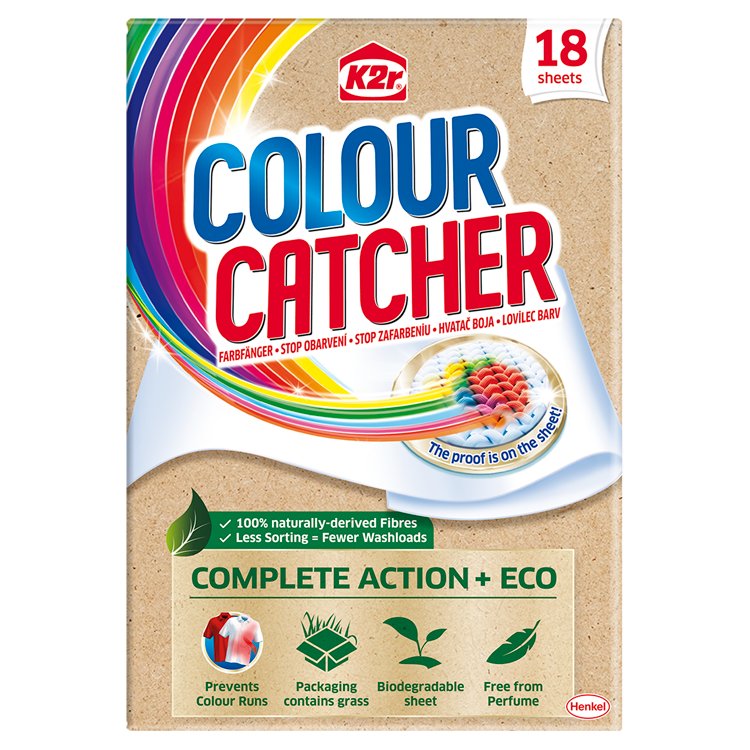 K2r Colour Catcher Eco prací ubrousky 18 ks